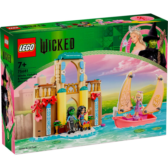 Конструктор LEGO Wicked Глинда, Эльфаба и Несароза в Университете Шиз 304дет. (75681)