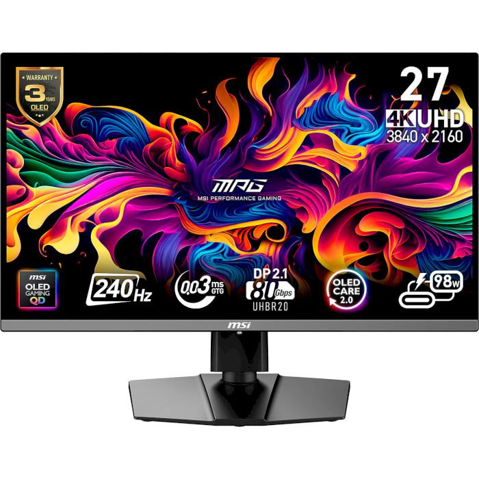 Монітор MSI MPG 272URX QD-OLED