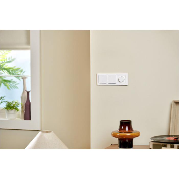 Розумний вимикач AQARA Light Switch H2 1-Channel 2-Buttons (WS-K07D)