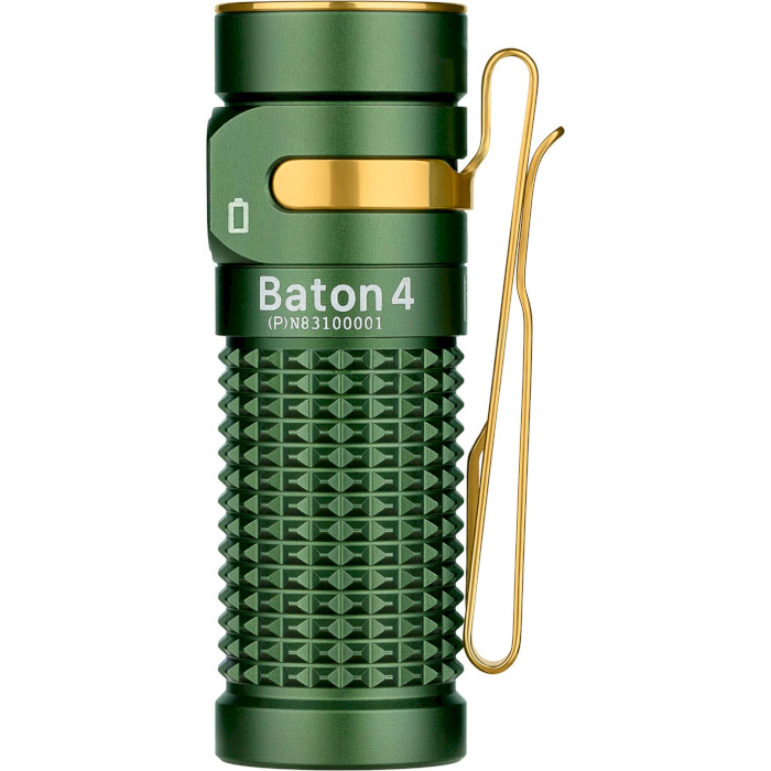 Ліхтар OLIGHT Baton 4 Premium Edition with Charging Case OD Green