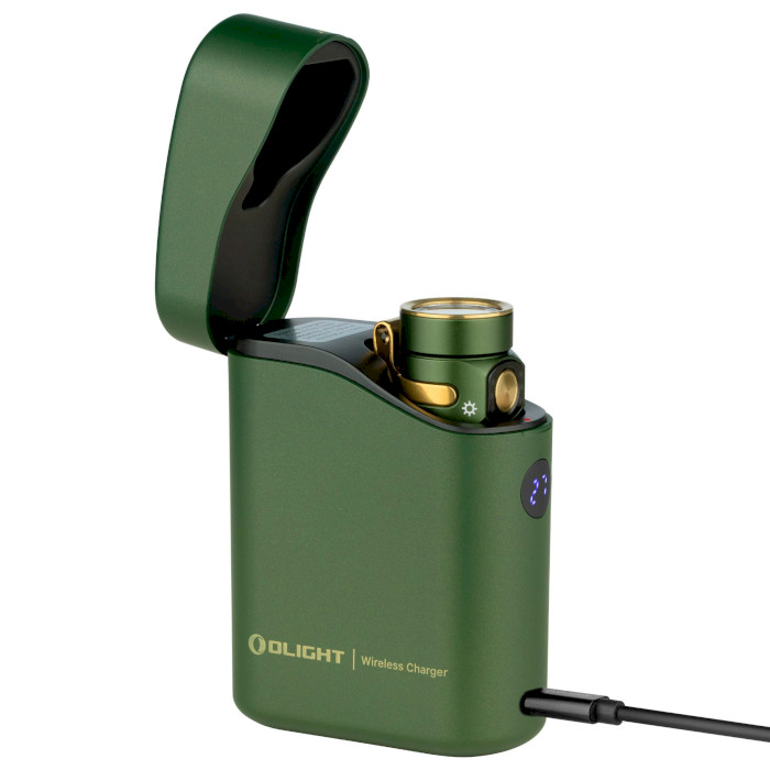 Ліхтар OLIGHT Baton 4 Premium Edition with Charging Case OD Green