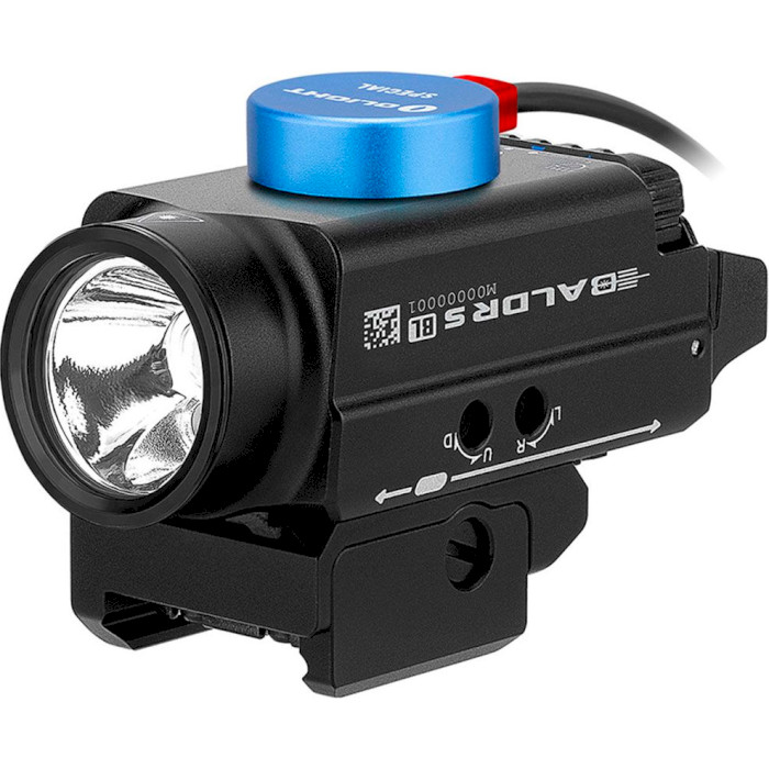 Ліхтар тактичний підствольний OLIGHT Baldr S BL Blue Beam Blue Laser Black