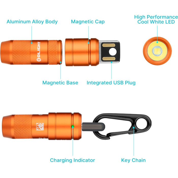 Фонарь-брелок OLIGHT Imini 2 Orange