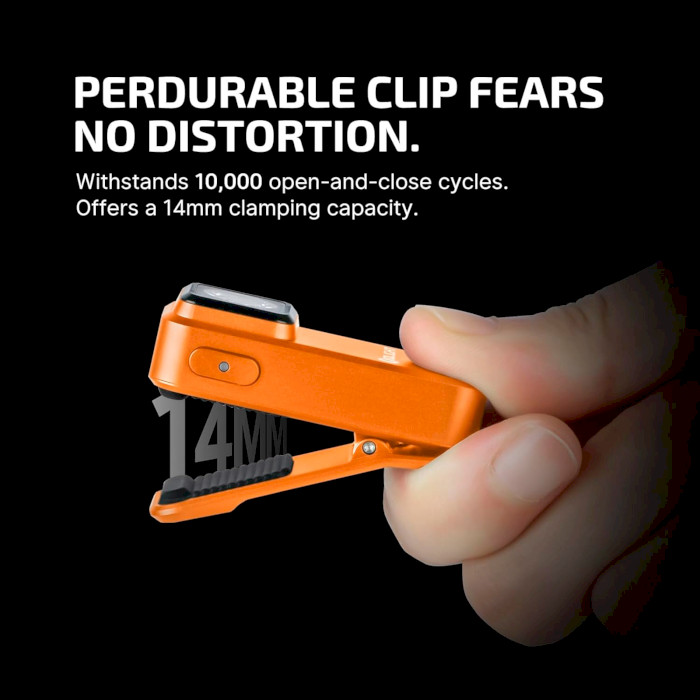 Ліхтар-брелок OLIGHT Oclip Orange