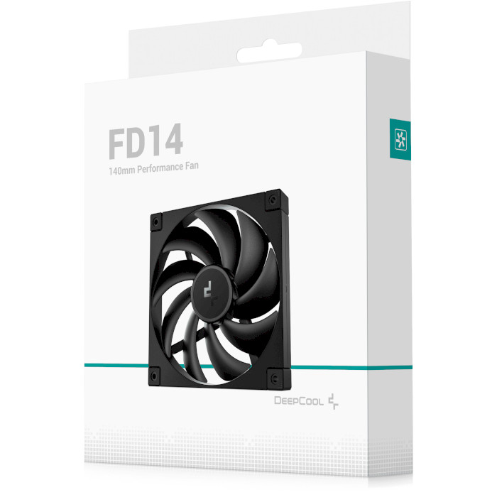 Вентилятор DEEPCOOL FD14 Black (R-FD14-BKNPN1-G)