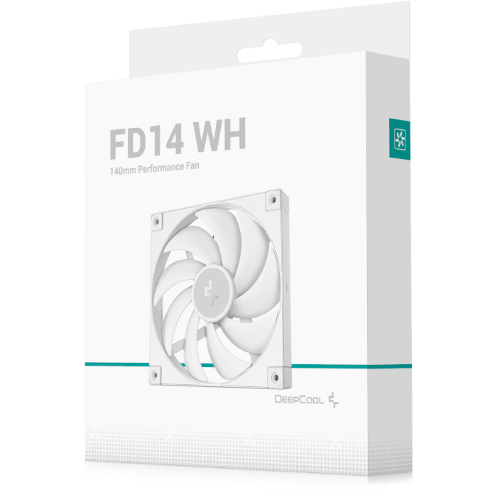 Вентилятор DEEPCOOL FD14 White (R-FD14-WHNPN1-G)