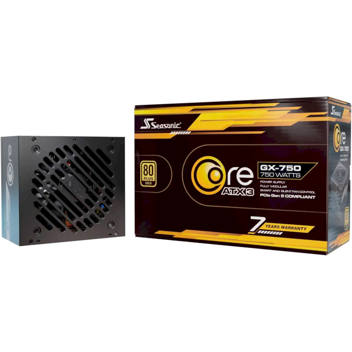 Блок живлення 750W SEASONIC Core GX-750 ATX 3 (2024)