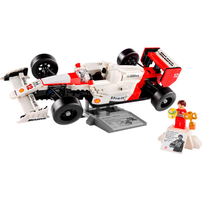 Конструктор LEGO Icons McLaren MP4/4 и Айртон Сенна 693дет. (10330)