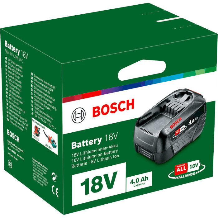 Акумулятор BOSCH PBA 18V 4.0Ah W-C (1.600.A01.1T8)