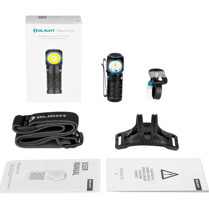 Ліхтар налобний OLIGHT Perun 2 Mini Black