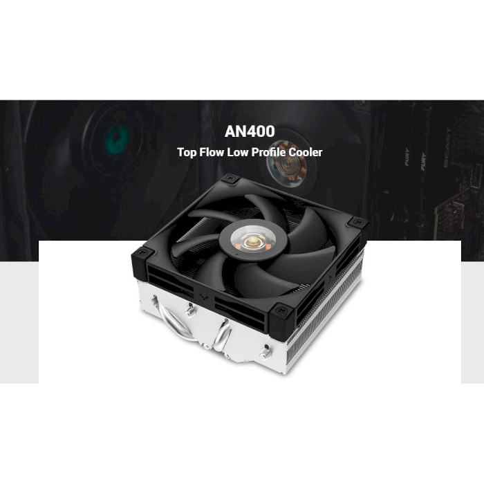 Кулер для процессора DEEPCOOL AN400 (R-AN400-BKWNMN-G)