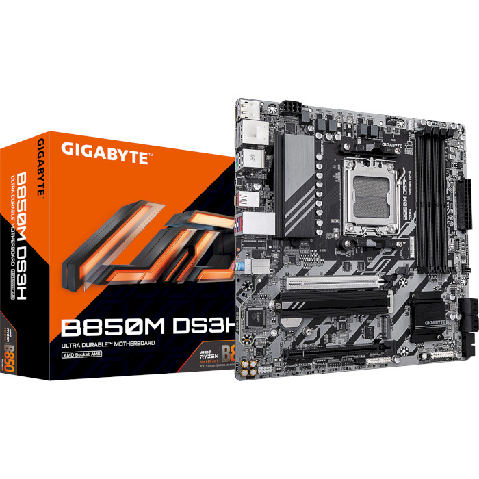 Материнська плата GIGABYTE B850M DS3H