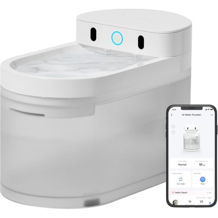 Поїлка для собак і котів CATLINK AI Water Fountain - Wireless