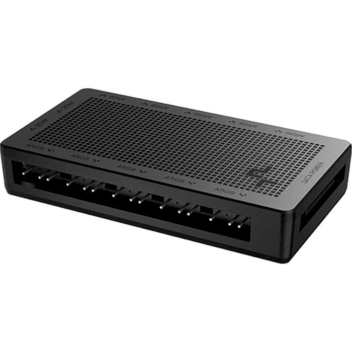 Контролер підсвічування DEEPCOOL SC700 12-Port Addressable RGB Hub (R-SC700-BKNSNN-G)