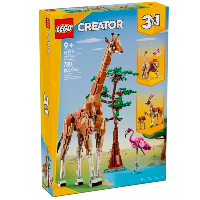 Конструктор LEGO Creator Дикие животные сафари 780дет. (31150)