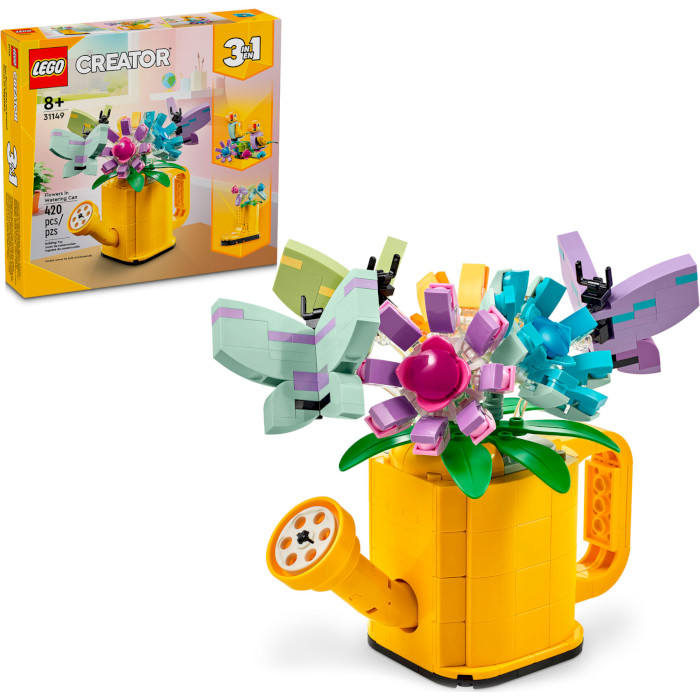 Конструктор LEGO Creator Цветы в лейке 420дет. (31149)