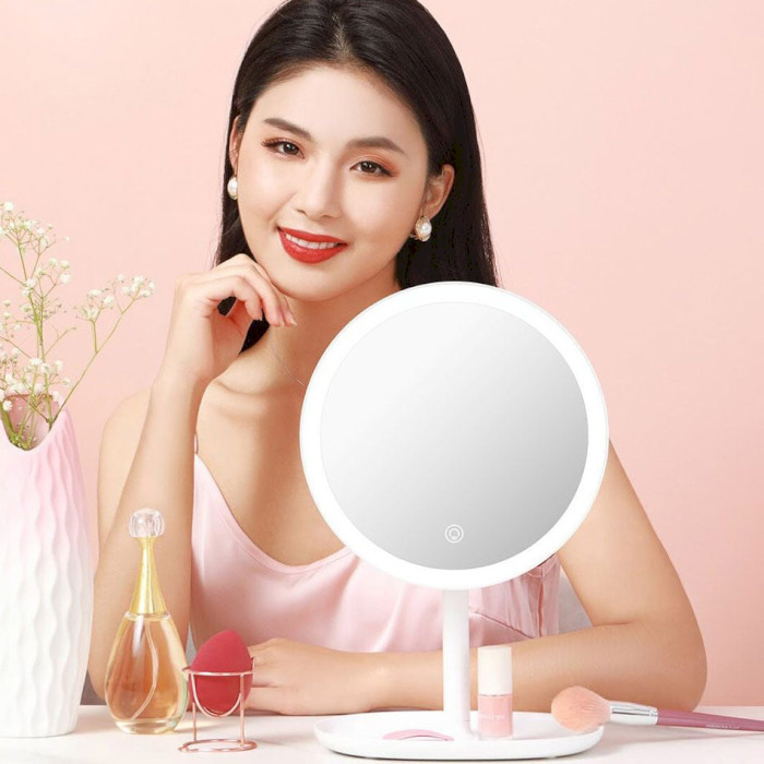 Косметическое зеркало XIAOMI JORDAN&JUDY LED Lighted Makeup Mirror (NV543)