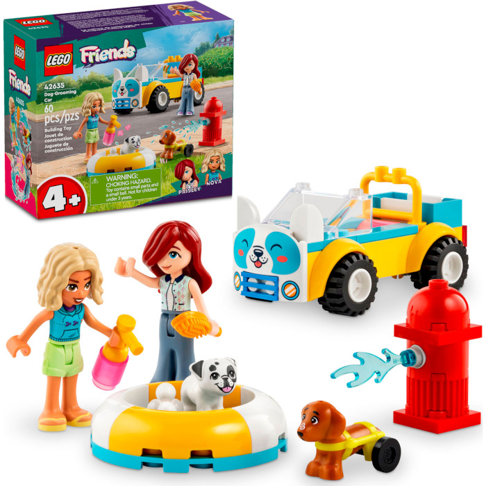 Конструктор LEGO Friends Авто собачьего парикмахера 60дет. (42635)