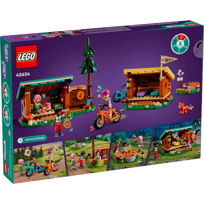 Конструктор LEGO Friends Уютные домики в приключенческом лагере 437дет. (42624)