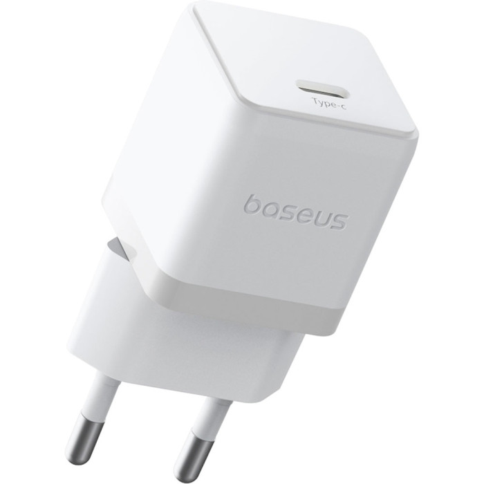 Зарядний пристрій BASEUS Palm Fast Charger 1C 30W EU Moon White (P10111605213-00)