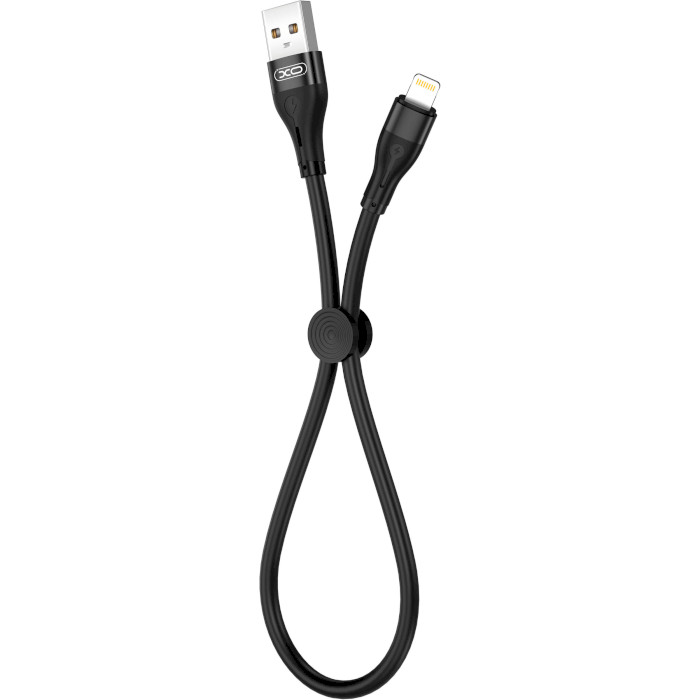 Кабель XO NB179 USB-A to Lightning 0.25м Black