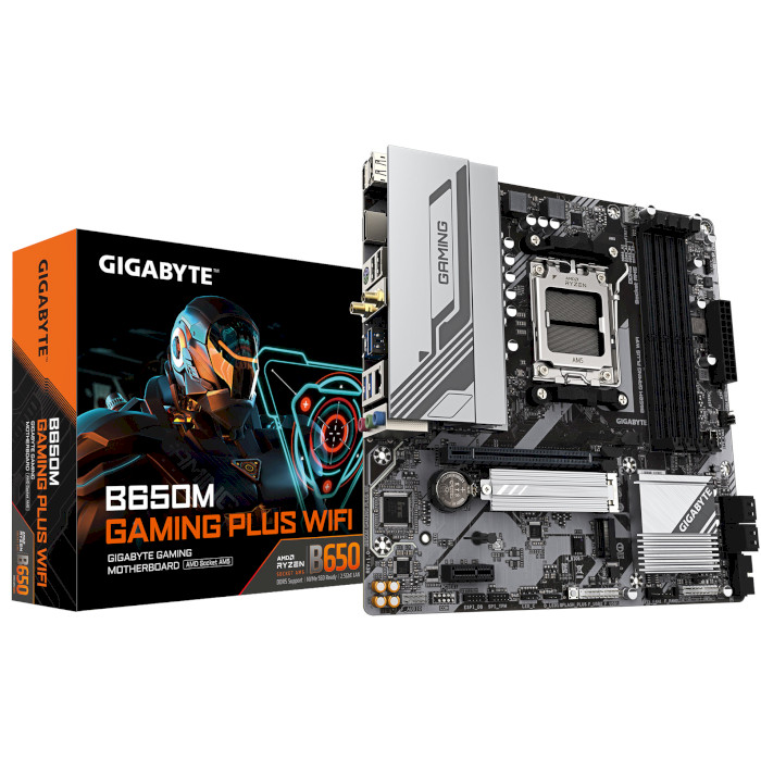 Материнська плата GIGABYTE B650M Gaming Plus WiFi