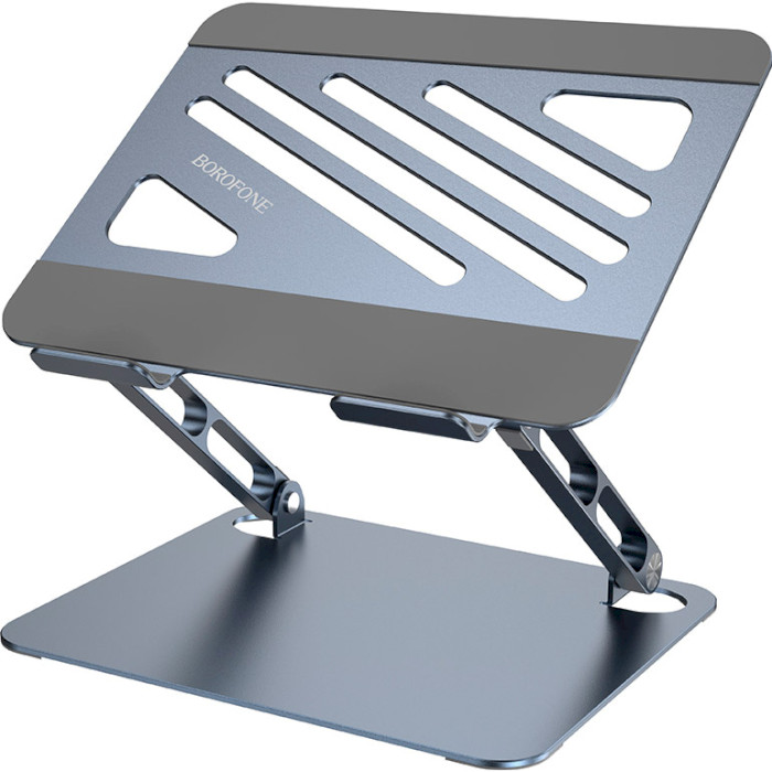 Подставка для ноутбука BOROFONE BH115 Plus Vito Metal Notebook Stand Metal Gray