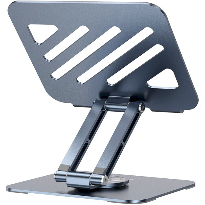 Подставка для ноутбука BOROFONE BH115 Vito Metal Rotating Tablet Holder Metal Gray