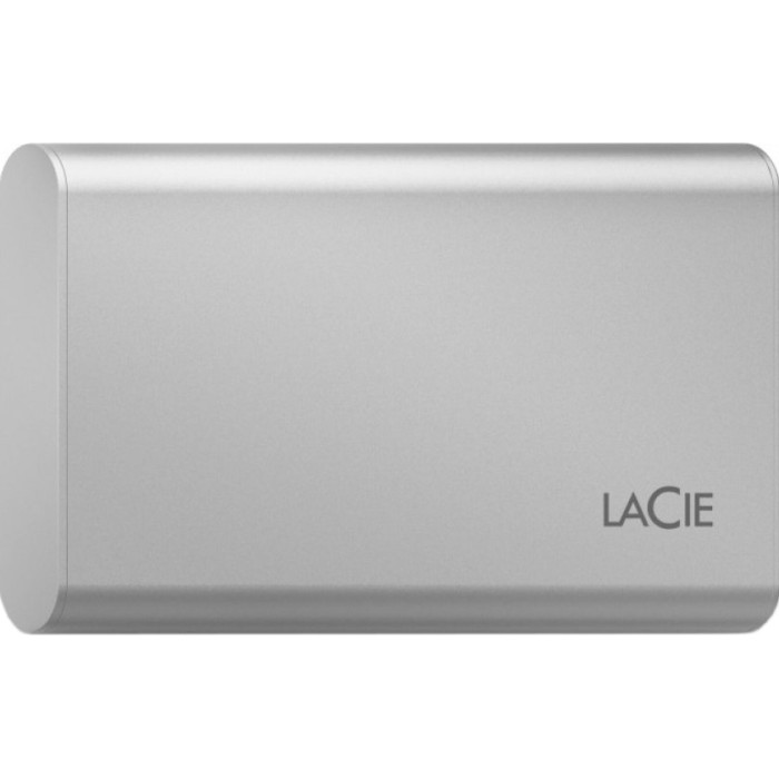 Портативный SSD диск LACIE Portable V2 500GB USB3.2 Gen2 Moon Silver (STKS500400)