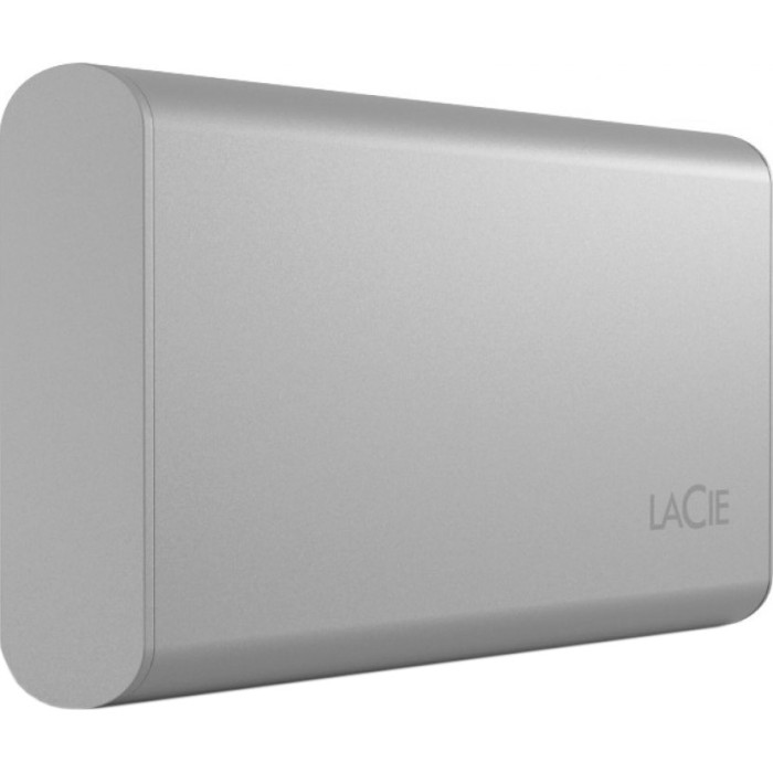 Портативный SSD диск LACIE Portable V2 500GB USB3.2 Gen2 Moon Silver (STKS500400)