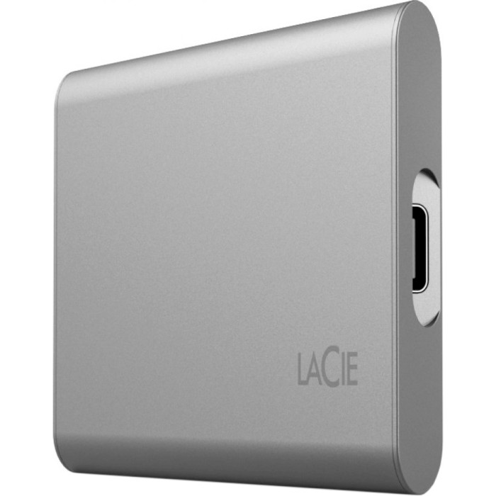 Портативный SSD диск LACIE Portable V2 500GB USB3.2 Gen2 Moon Silver (STKS500400)