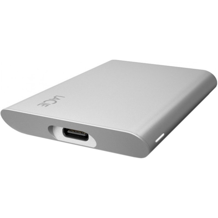 Портативный SSD диск LACIE Portable V2 500GB USB3.2 Gen2 Moon Silver (STKS500400)