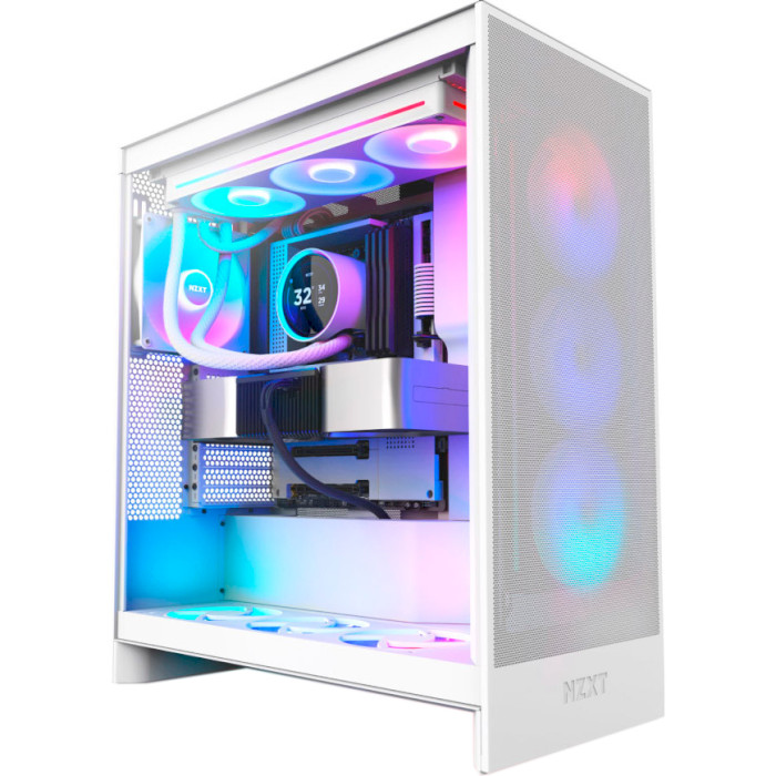 Система водяного охлаждения NZXT Kraken Elite 360 RGB 2024 Matte White (RL-KR36E-W2)