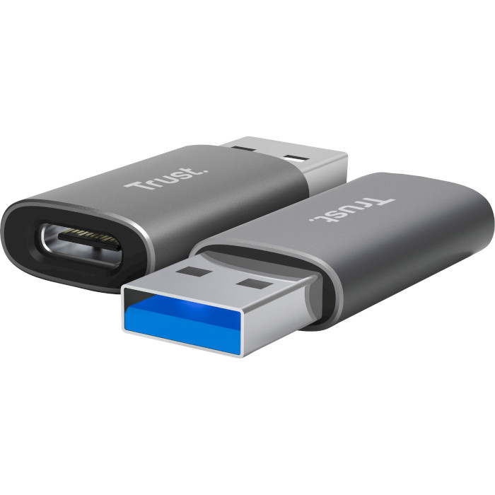 Адаптер TRUST Calyx USB3.2 AM/CF Black (25573)