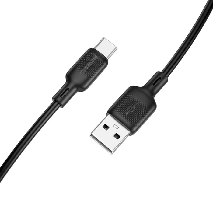 Кабель BOROFONE BX113 Lenny USB-A to USB-C 3м Black