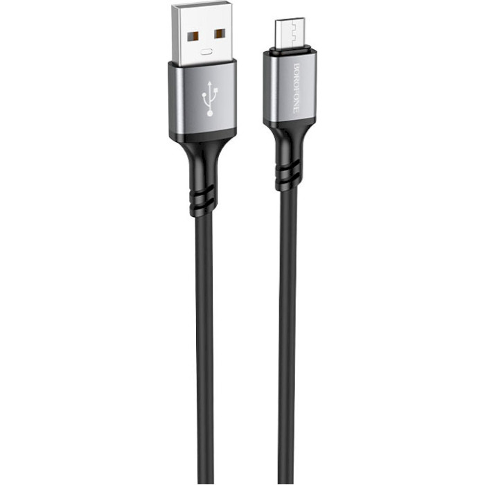 Кабель BOROFONE BX83 Famous USB-A to Micro-USB 1м Black