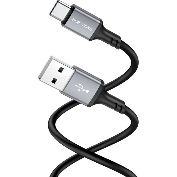 Кабель BOROFONE BX83 Famous USB-A to Type-C 1м Black