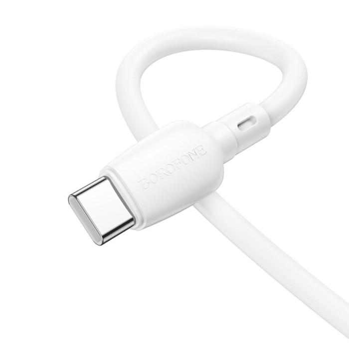 Кабель BOROFONE BX93 Super Power USB-A to USB-C 27W 0.025м White