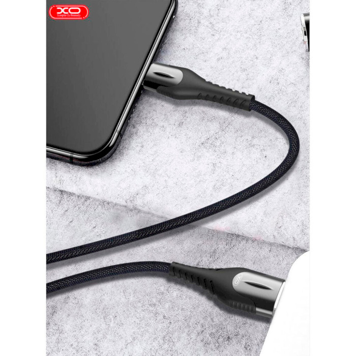 Кабель XO NB138 USB-A to Micro-USB 1м Black