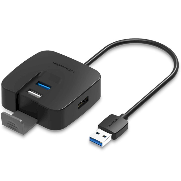 USB-хаб VENTION 2-in-1 USB-A to 1xUSB3.0, 1xUSB2.0, Micro-B Power (CHABB)