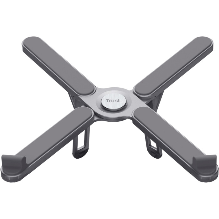 Подставка для ноутбука TRUST Macy Foldable Aluminium Laptop Stand Gray (25647)