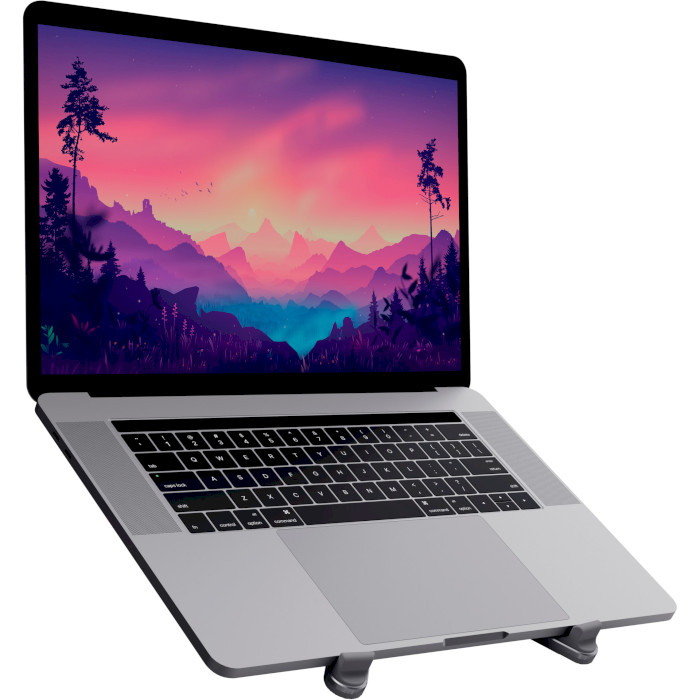 Подставка для ноутбука TRUST Macy Foldable Aluminium Laptop Stand Gray (25647)