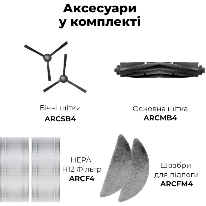 Робот-пылесос AENO RC7S (ARC0007S)