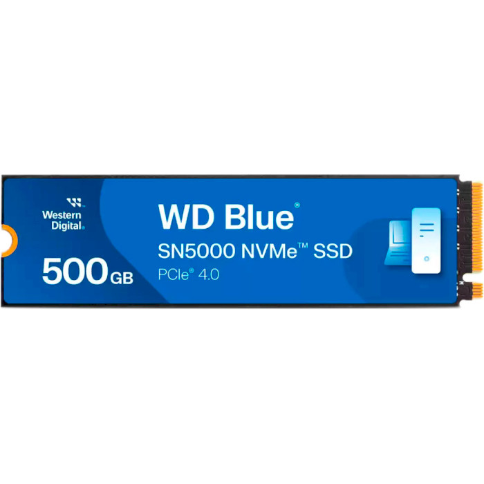 SSD диск WD Blue SN5000 500GB M.2 NVMe (WDS500G4B0E)