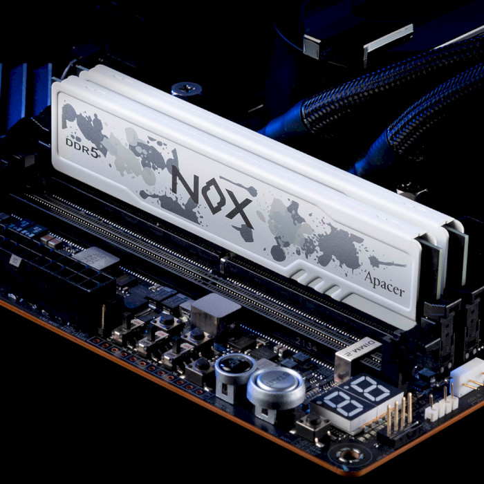 Модуль памяти APACER Nox White DDR5 6000MHz 32GB Kit 2x16GB (AH5U32G60C622MWAA-2)