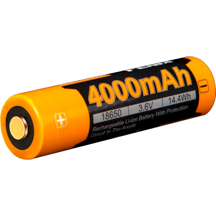 Аккумулятор FENIX Li-Ion 18650 4000mAh 3.6V TipTop (ARB-L18-4000)