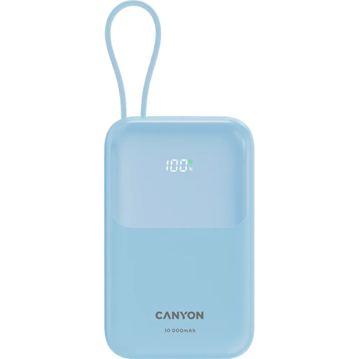 Повербанк CANYON OnPower 101 22.5W 10000mAh Blue