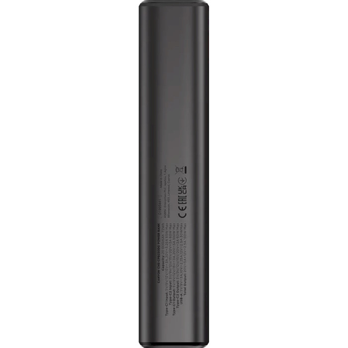 Повербанк CANYON OnPower 230 130W 20000mAh Dark Gray