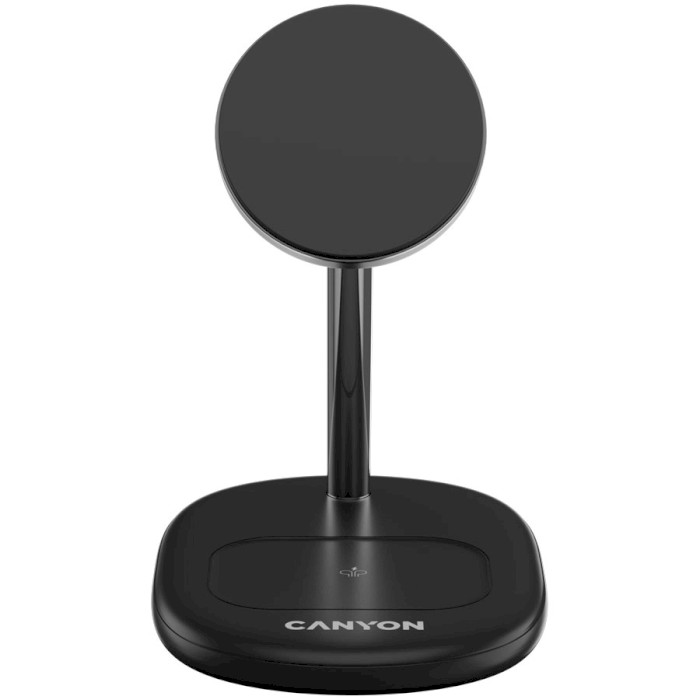 Беспроводное зарядное устройство CANYON WCS-205 Wireless Charging Station Black (CNS-WCS205BW/A)