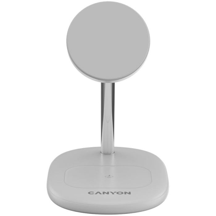 Бездротовий зарядний пристрій CANYON WCS-205 Wireless Charging Station White (CNS-WCS205WW/A)